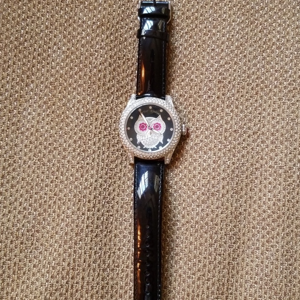 Betsey Johnson owl watch